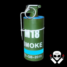 CLE7034-BLU SMOKE NIEBIESKI M18