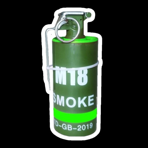 CLE7034-G SMOKE M18 ZIELONY CLE7034-G SMOKE M18 ZIELONY