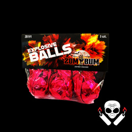 Zom Bum Explosive Balls ZB191 3szt