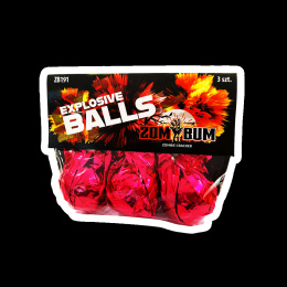 Zom Bum Explosive Balls ZB191 3szt