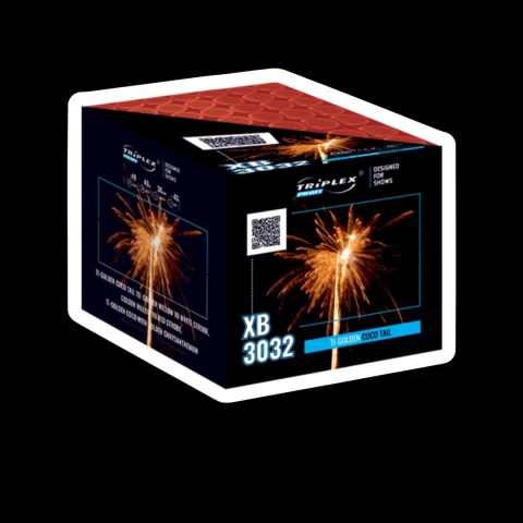 XB3032 BATERIA TI-GOLDEN COCO TAIL 49s 30mm PROFI XB3032 BATERIA TI-GOLDEN COCO TAIL 49s 30mm PROFI