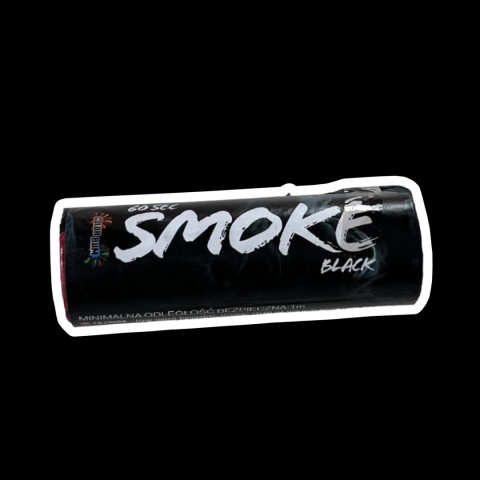 Świeca dymna czarna Color Bum Black Smoke CB290BK T1 – gęsty dym, efekt foto / event