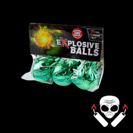 Trzaskające kulki Explosive Balls PXG208