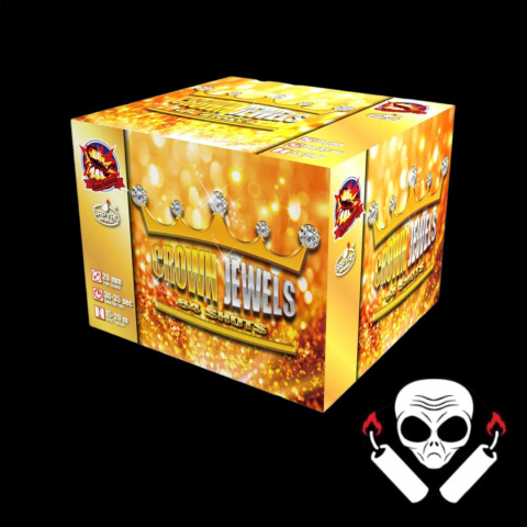 Crown Jewels 64 strzalów 20mm SRPyro 6420W Crown Jewels 64 strzalów 20mm SRPyro 6420W