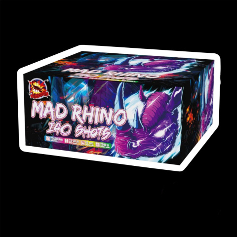 Mad Rhino 140 strzałów 25-30 mm SRPyro CLE4584 Mad Rhino 140 strzałów 25-30 mm SRPyro CLE4584