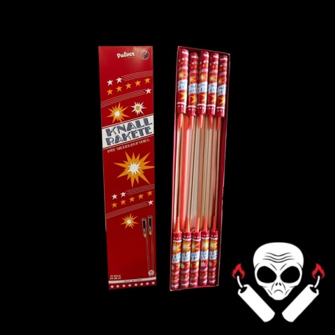 Rakiety Pulver Pyrotechnik Knallraketen mit Silberaufstieg / PP-SR-01 Rakiety Pulver Pyrotechnik Knallraketen mit Silberaufstieg / PP-SR-01