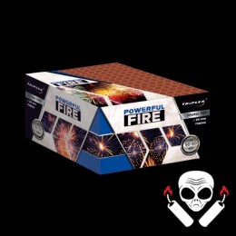 WYRZUTNIA POWERFUL FIRE - 100 strzałów - 20mm - TXB546