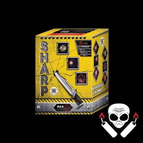 Wyrzutnia Piromax SHARP PXB3622 - 12 strzałów, kaliber 50mm