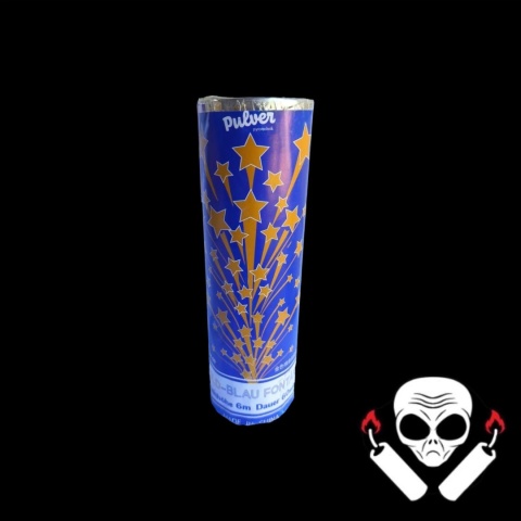 Złota Fontanna z niebeiskim bengalem Pulver Goldfontane mit blauer Leuchtbasis PP-LF-F-09