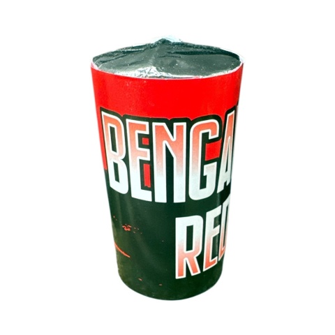 Ogień wrocławski Bengalos Red P-OW/R mocny czerwony płomień Pyrolife F2 1 sztuka