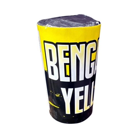 Ogień wrocławski Bengalos Yellow P-OW/Y mocny żółty płomień Pyrolife F2 1 sztuka