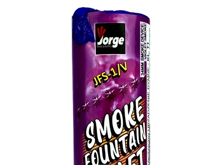 ŚWIECA DYMNA - Fioletowa - JFS-1/V - SMOKE FOUNTAIN