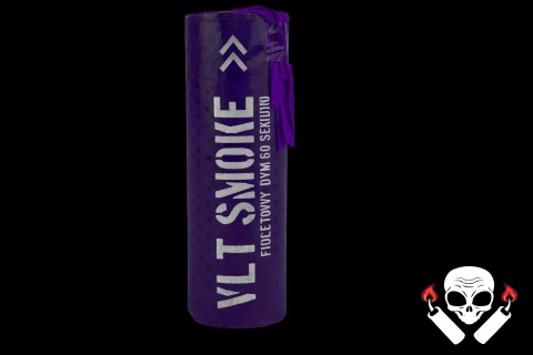 Świeca dymna fioletowa Purple Smoke CS1807H T1 – gęsty dym, efekt foto / event