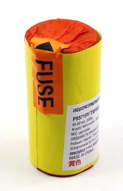 Świeca dymna żółta TXF652-3 Triplex