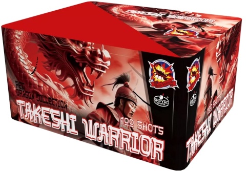 Wyrzutnia Takeshi Warrior 100 strzałów 20 mm CLE4418 SRPYRO